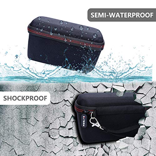 LTGEM Camcorder Cases Compatible with Kimire/SEREE/LOENTIR/VETEK/OLESIT Video Camera Camcorder(Inside: 6.4"x2.8"x3.3"), Case Only
