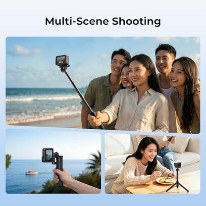 SmallRig 2-in-1 Selfie Stick Tripod, 7.1-20.5in Extendable, Support Horizontal & Vertical Shooting, for GoPro Hero 13/12/11/10/9, for DJI Osmo Nano Action 6/5 Pro/4/3, for Insta360 Ace Pro 2-5725 - style: for Action Cam