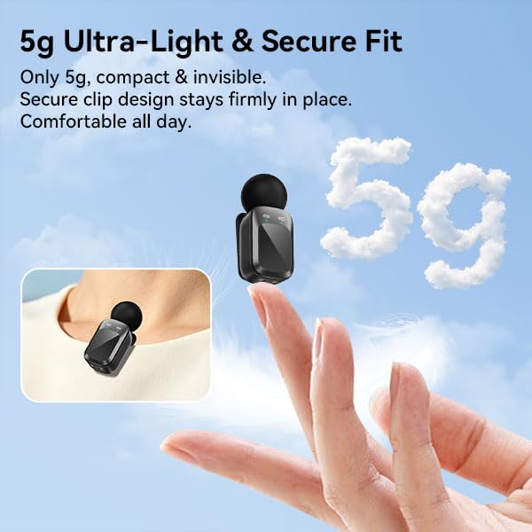 Mic Mini Wireless Microphone for iPhone/Android, 2TX+2RX, 3 Al Voice Modes, 30H Battery for Vlogging & Streaming, 48kHz/24bit, Includes USB-C & Lightning Receivers for TikTok, YouTube - style: Mic Mini A