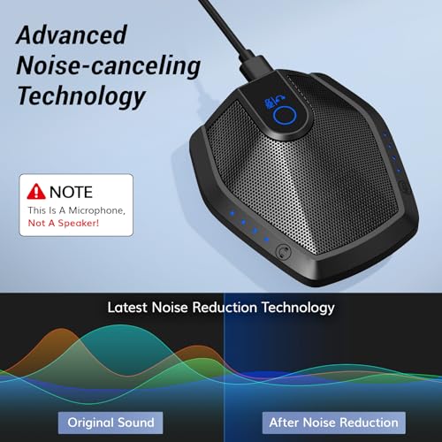 TONOR Conference Microphone with AI Noise Canceling, USB Mic for Teleconference, Condenser Mic for Work at Home, Volume Adjustment, Compatible with Windows and Mac, Desktop PC and Laptop, G11 PRO - style: Pro-Microphone with Typc C Adapter