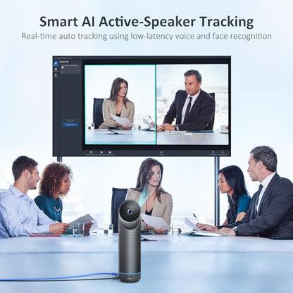 NexiGo Meeting 360 Ultra (Gen 3), Enhanced All-in-One Conference Camera System, Multi-Camera Setup, 8K Capture, AI-Powered Framing and Auto Tracking, for Medium to Large Meeting Rooms - style: Meeting 360 Ultra