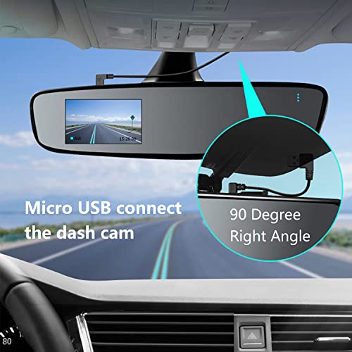 Micro USB Power Data Cable Cable 60CM, 90 Degree USB A Male Right Angle to Micro USB Male Left & Right Angle Charging and Data Sync Cable, for GPS, Dash Cam, Digital Camera, Hard Drive etc - 1Pair - style: USB A Right Angle to Micro USB Left & Right Angle