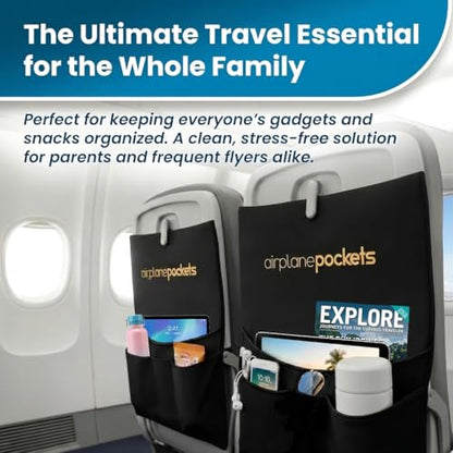 Airplane Pockets - Accessories Plane Travel Essentials, Travel Organizer