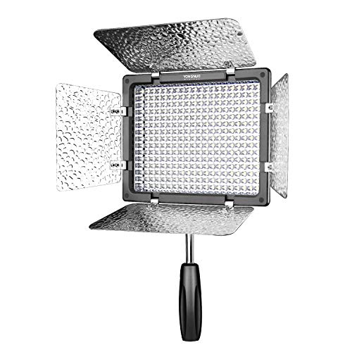 YONGNUO YN300 III YN-300 III LED Video Light with 5600k | Panel Camera Lights Support Adjustable brightness for Canon Nikon Pentax Olympus Samsung