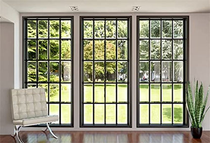 AOFOTO 12x10ft Business Office French Sash Window Backdrop Living Room Sofa Plant Photography Background Interior Casement Work at Home Modern Flat Furniture Apartment Decoration Residence Villa Props - size: 12x10ft