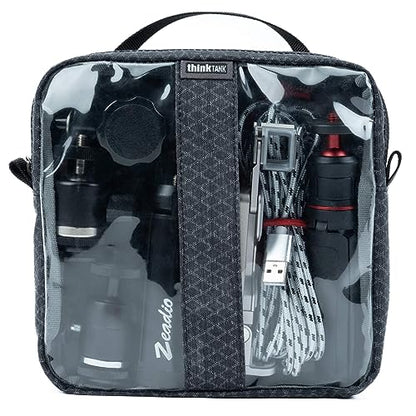 Think Tank Cable Management 20 - Electronics, Accessories, and Gear Organizer Pouch - Large - size: Large 7" x 7" x 1.75"