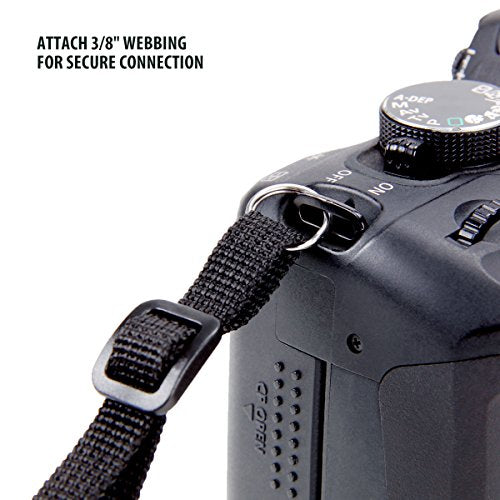 USA Gear TrueSHOT Camera Strap Neoprene Camera Straps - Padded Neck Strap, Pockets, and Quick Release Buckles - Compatible with Canon, Nikon, Sony and More DSLR and Mirrorless Cameras (Tropical) - color: Tropical