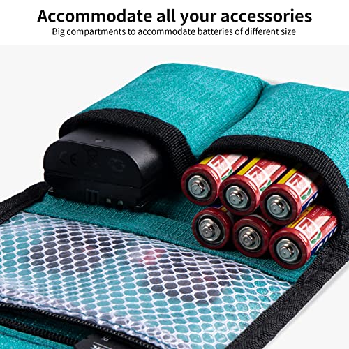 Selens DSLR Battery Case - Pouch for NP-FZ100, LP-E6, AA, LP-E8, LP-E10, LP-E12, EN-EL14, EN-EL15, NP-FW50, NP-F550, NP-FM500H Batteries - size: small