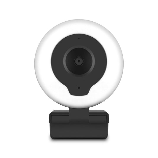 Aluratek 2K HD Ring Light Webcam with Auto Focus w/Tripod - style: AWCL2KFR