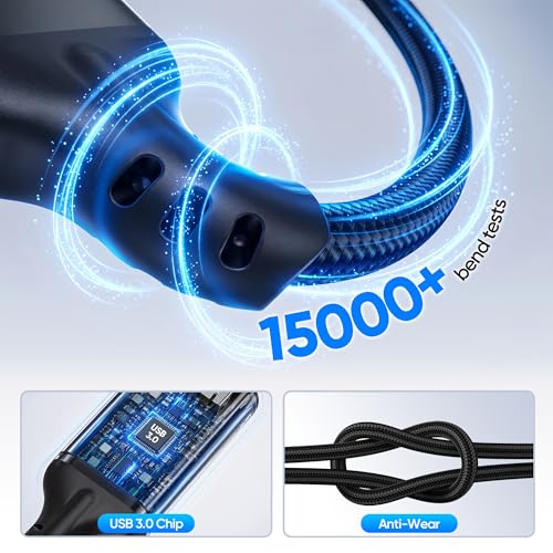 USB Extension Cable Extra Long 23 FT /7M, USB 3.0 Extender Cable 5Gbps Data Transfer and Charging Supported, USB Male to USB Female Cable for Printer, Scanner, Webcam, Keyboard, Mice, USB hub - size: 23FT