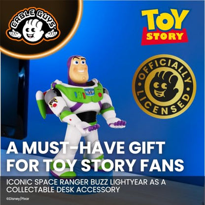 Cableguys Toy Story Buzz Lightyear Controller Holder & Phone Stand - Gaming Accessories for Room and Desk Setup, Holder Compatible with Xbox, PlayStation & Most Standard Game Controllers
