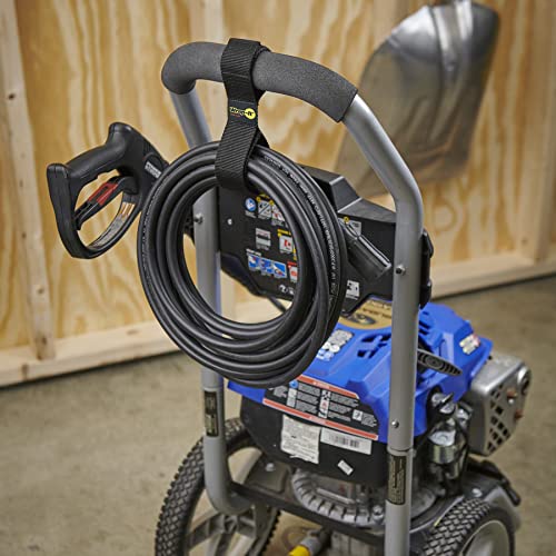Twin-Straps by Wrap-It Storage - 12" (6-Pack) - Hook and Loop Hanging Cord Wrap for Multi-Purpose Cable and Hose Storage - size: 12" (6 Pack)