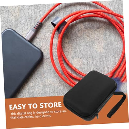 NUOBESTY Multi-functional Travel Cable Organizer Pouch Shockproof Storage Bag for Data Cables and Photography Equipment Portable Case for Travel Essentials