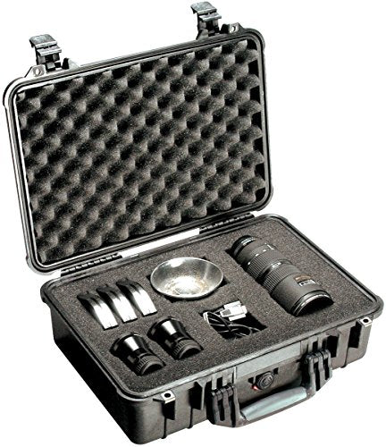 Pelican 1500 Case With Foam (Silver) - color: Silver, style: Single
