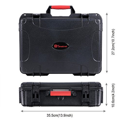 Smatree 10.2L Waterproof Carrying Case Compatible for Mavic Platinum/Pro Mavic-Fly More Combo (Not fit for Mavic 2 Pro/Zoom)
