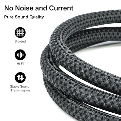 J&D USB C to 6.35 mm 1/4 inch TS Guitar Audio Cable, Audio Recording, Bass, Electronic Piano Microphone Cord Compatible with iPhone 16/17 Series, Galaxy S24/S25, 3.3 Feet - size: 3.3 Feet