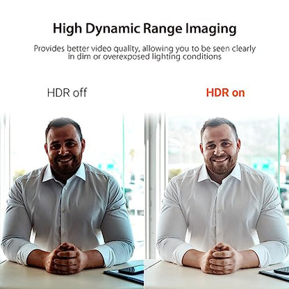 j5create 360 All Around AI-Powered Conference Room Camera with Speakerphone, Smart-Tracking, Auto-Framing, Include a Remote Control (JVU368)