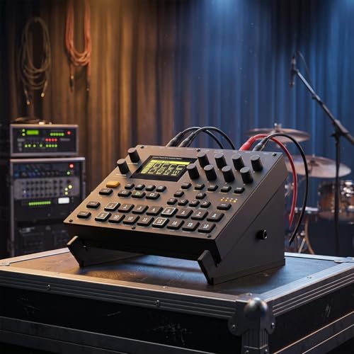 11.41"–19.3" Adjustable Desktop Stand for MIDI Controller/Synth/Sampler/Drum Machine, Stable Non-Slip & Quick Assembly (big) - size: big