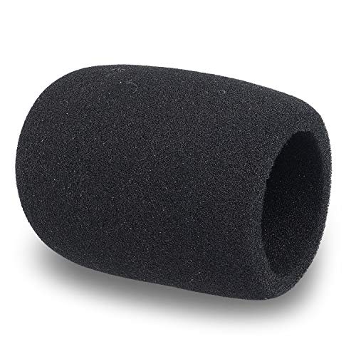 SUNMON K669 Foam Mic Windscreen, Pop Filter Wind Cover Compatible with Fifine USB Condenser Recording Microphone K669, T669, K669B - color: FiFine K669B Mic Foam Cover