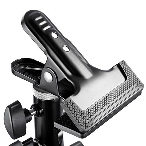Neewer 2 PCS Photo Studio Heavy Duty Metal Clamp Holder with 5/8" Light Stand Attachment for Reflector - style: CL-02 (2 Pack)