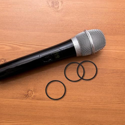 10pcs Shock Mount Microphone Holder Elastic Rubber Bands Noise Reduction Mic Clip Adapter for Condenser Mics Suspension Shock Mount