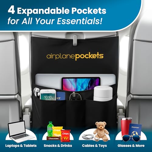 Airplane Pockets - Accessories Plane Travel Essentials, Travel Organizer