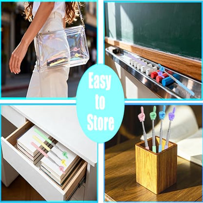 Extendable Teacher Pointer - Versatile, Adjustable, Ergonomic Teaching Aid & Presentation Tool for Classroom & Meetings（1 Colors） - color: 1 Color