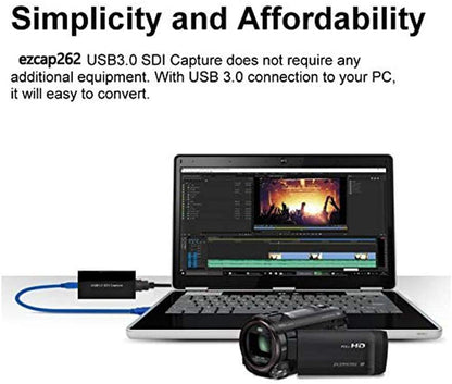 SDI to USB3.0 Adapter, usb3.0 SDI Video Capture, 1080P60HZ HD Video to USB3.0 Converter - style: USB3.0 SDI Capture