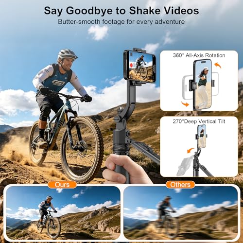63" Phone Tripod with Auto Face Tracking, 360° Rotation Selfie Stick Tripod for iPhone & Action Camera, Detachable Phone Holder & Wireless Remote, Portable Tripod for Video Recording/Vlogging/Live - size: Tripod with 2 Mini Square Lights