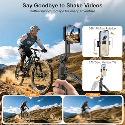 63" Phone Tripod with Auto Face Tracking, 360° Rotation Selfie Stick Tripod for iPhone & Action Camera, Detachable Phone Holder & Wireless Remote, Portable Tripod for Video Recording/Vlogging/Live - size: Tripod with 2 Mini Square Lights