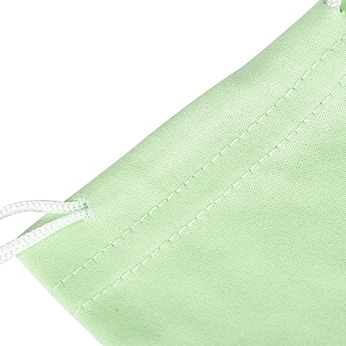 6pcs Eyeglasses Sunglasses Microfiber Pouch Bag, Cell Phone Storage Pouch 7.1" x 3.5" - color: Green