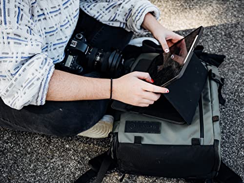 WANDRD PRVKE 21L Photography Bundle: Weather-Resistant Travel & Camera Backpack with Laptop Sleeve, Quick Side Access, Clamshell Opening – Ideal Photography & Travel Bag (Wastach Green) - color: Wasatch Green, size: PRVKE 21L, style: Photography Bundle