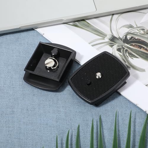 2 Pcs 43mm Camera Tripod Mount, Camera Quick Release Plate Replacement Tripod Accessories for Tripods and Cameras Mount