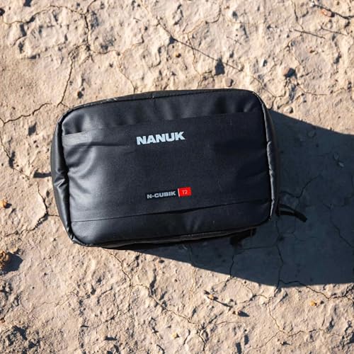 NANUK N-Cubik T2 Camera Bag Insert – Water-Resistant Pouch – Shockproof Protective Camera Insert for Backpack – Perfect for Accessories & Gear (10.6” x 6.5” x 3.5”) - size: N-CUBIK T2 10.6 x 6.5 x 3.5"