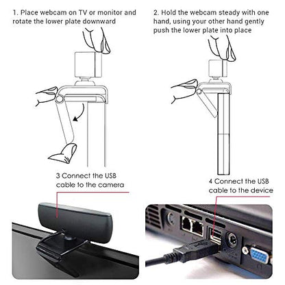 NexiGo N930P 1080P Streaming Business Webcam with Software, Microphone & Privacy Cover, AutoFocus, HD USB Web Camera, for Zoom YouTube Skype FaceTime (Renewed) - style: 1080P 30FPS Webcam