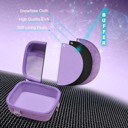 XANAD Hard Case for Sony a6400/a6700/a6100/a6000/a5000/a5100/ZV-E10/ZVE10 II or Fujifilm X100VI / X100V Digital Camera (Purple) - color: Purple