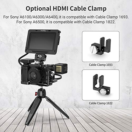 SMALLRIG Camera A6400 A6100 Cage for Sony A6400 A6100 Camera - CCS2310 | Multiple mounting interfaces for accessories