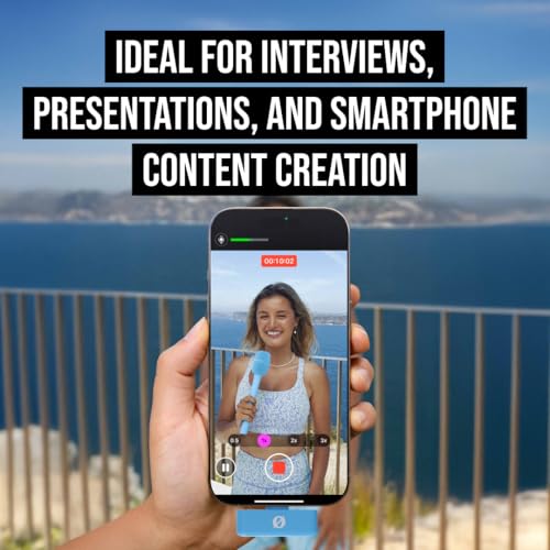 RØDE Interview Micro Handheld Adaptor for Wireless Micro (Blue)