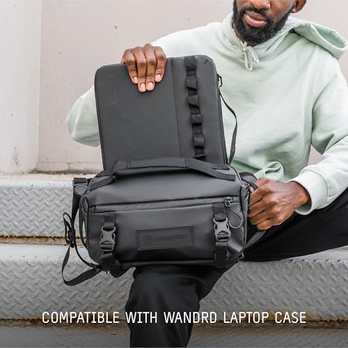 WANDRD ROGUE V1 6L Sling: Compact Camera Sling and Crossbody Bag with Fast Access, 3-Way Carry– Lightweight Everyday Bag Great for Travel, Photography, and Daily Use (Black) - color: Black