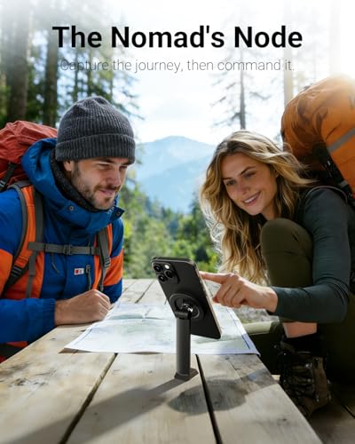 VIMOSE 66" Magnetic Phone Tripod, Tripod for iPhone with Remote & Strong Magnetic Holder for Magsafe, Stable Cell Phone Tripod for Video Recording