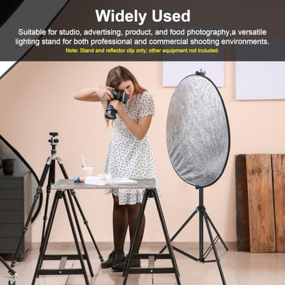LINCO Lincostore 90“ / 7.5ft Studio Photography Photo Light Stand/Reflector Panel Stand with Reflector Holder