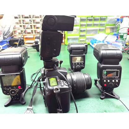 DY-T3N for Nikon Camera Flash Hot Shoe Adapter Mount Top-Mounted Expansion Accessory: Multi-Flash synchronous Shooting with Cable Converter A Set with 3 Wires (DY-T3N N03) - size: DY-T3N N03