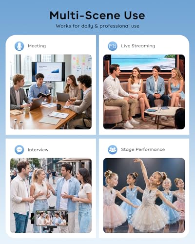4 Pack Wireless Mini Lavalier Microphones for iPhone, Android iPad | Noise Reduction & LED Digital Display, Magnetic Mini Mic for Video Recording Vlogging YouTube Podcast Interview