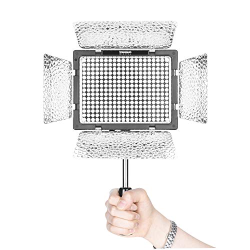 YONGNUO YN300 III YN-300 III LED Video Light, 3200K-5600K Bi Color Panel, Adjustable Color Temperature with 2.4G Remote Control