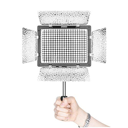 YONGNUO YN300 III YN-300 III LED Video Light, 3200K-5600K Bi Color Panel, Adjustable Color Temperature with 2.4G Remote Control