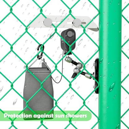 Magnetic Phone Fence Mount with Shade, Game Recording Mounting Kit Compatible with Gamechanger, iPhone, Mevo Start, GoPro, for Recording Baseball,Softball and Tennis Games(MINI) - style: Magnetic Fence Mount