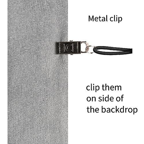 Background Backdrop Clips Clamps Holder for Photo Video Studio,36 Pack,Black - size: 36 pcs