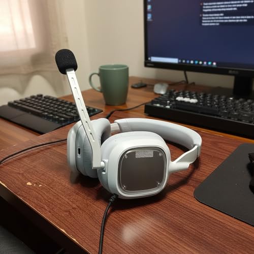 3 Pack Pop Filter Replacement for Astro A30 A40 A50 A40TR Gaming Headset, Foam Windscreen Mic Cover