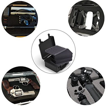 Ant Mag Waterproof Hard Case with Pick & Pluck Foam - 10.3x7.9x4.7 inch Interior - Protective Travel Storage Box for Cameras, Drones, Tools & Equipment - style: 10.3*7.9*3.6in/4.8liter