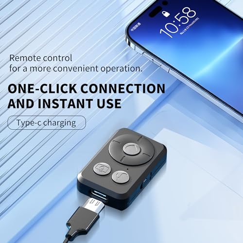70" Phone Tripod Stand with Wireless Remote, Selfie Stick for iPhone Samsung Android, Portable Cell Phone Holder for Video Recording Photos Vlogging Travel